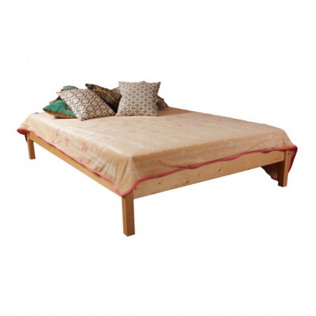 Cadru Pat Rita 1_1 Dublu, 1600 x 2000 mm, Cires-01