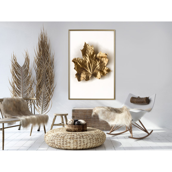 Poster Dried Maple Leaf