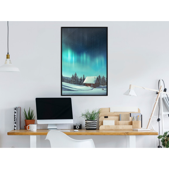 Poster Evening in the Iceland