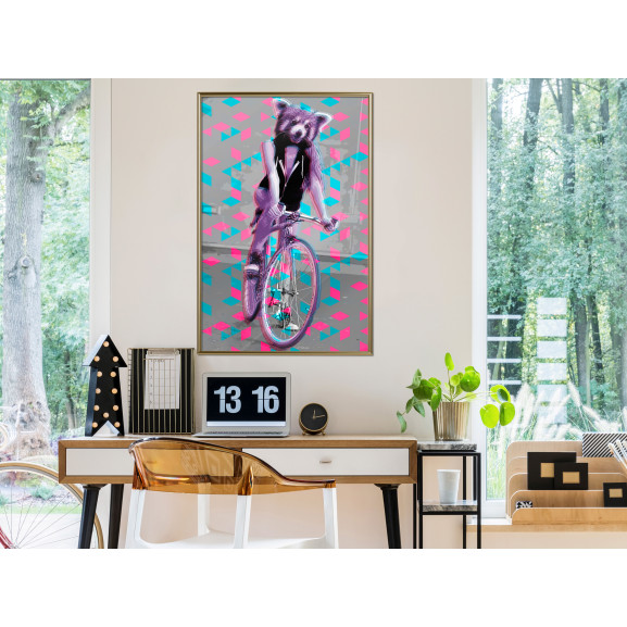 Poster Extraordinary Cyclist