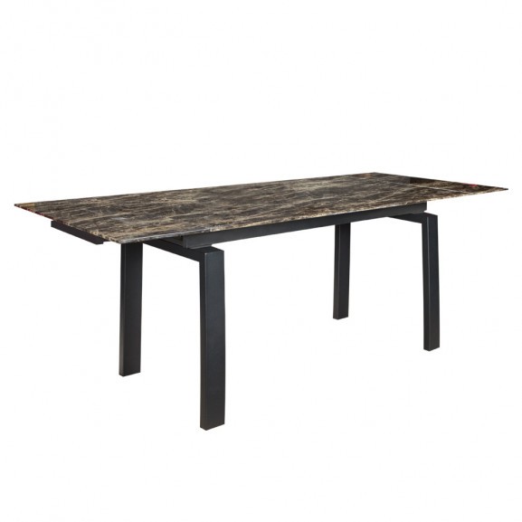Masa living ext. naples maro, 1400/2000 x 800 x 760 mm.
