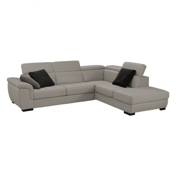 Coltar extensibil Raymond, Dreapta, Gri, 2930 x 2450 x 760 mm.