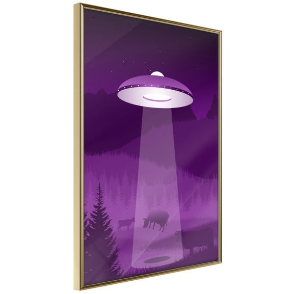 Poster Flying Saucer