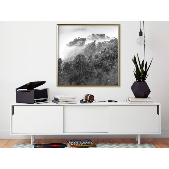 Poster Foggy Forest