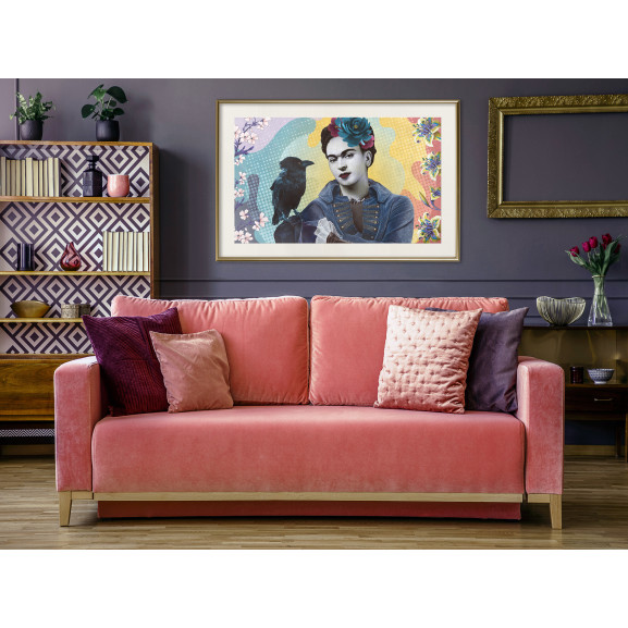 Poster Frida with a Raven