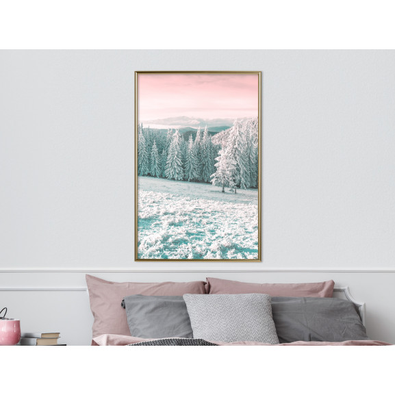 Poster Frosty Landscape