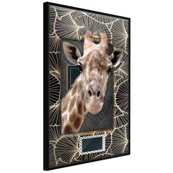 Poster Giraffe in the Frame