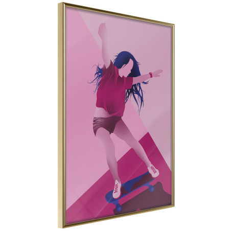 Poster Girl on a Skateboard-01