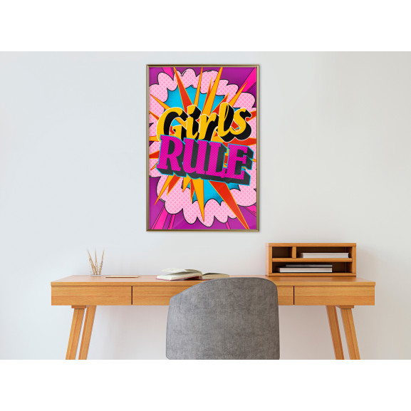 Poster Girls Rule (Colour)