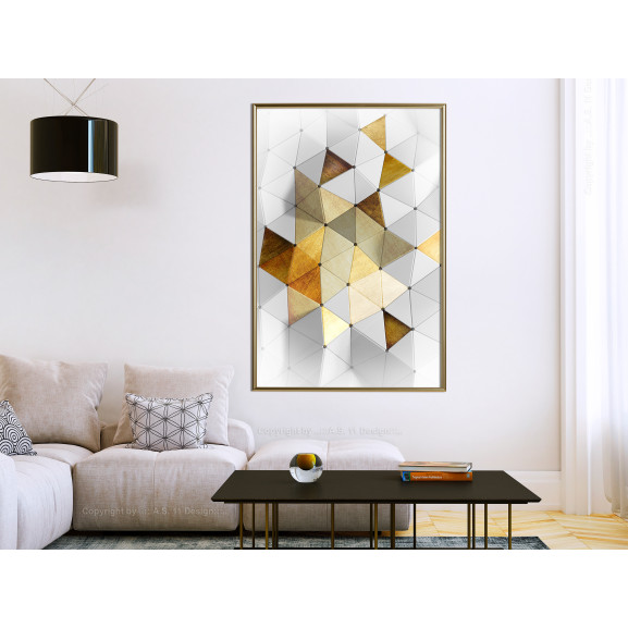 Poster Gold-Plated Enamel