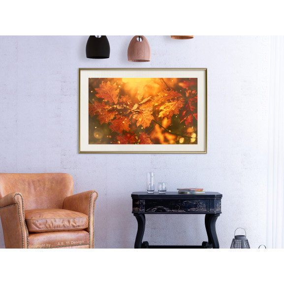 Poster Golden Autumn