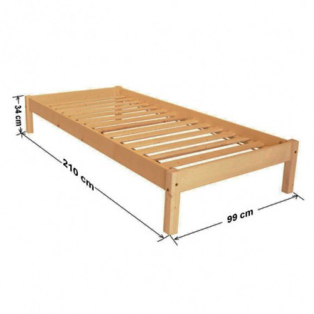 Pat Rita 1/1, Single, Lacuit, 90 x 200 cm-01