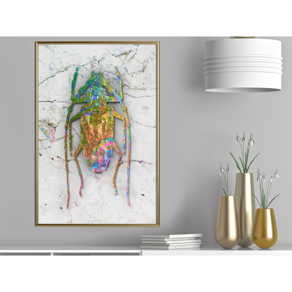 Poster Iridescent Insect