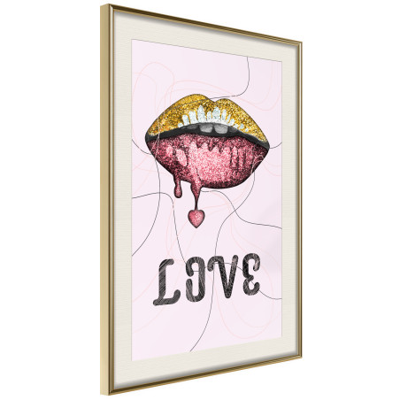 Poster Lip Gloss and Love-01