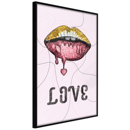 Poster Lip Gloss and Love-01