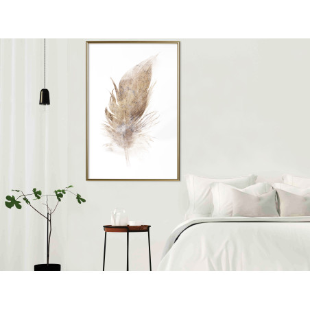 Poster Lost Feather (Beige)-01