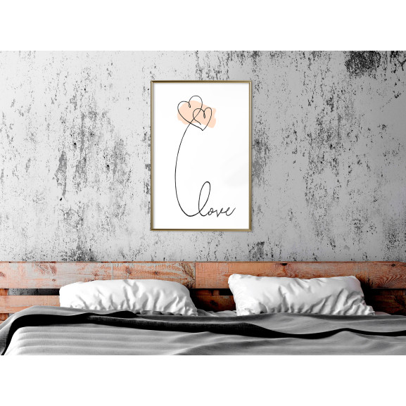 Poster Love Balloon