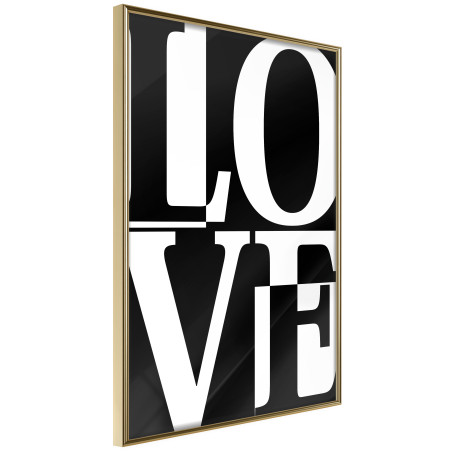 Poster Love Chessboard-01