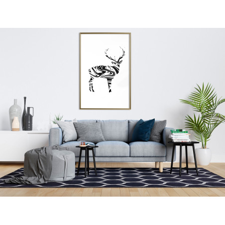 Poster Marble Stag-01