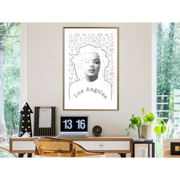 Poster Marilyn in Los Angeles