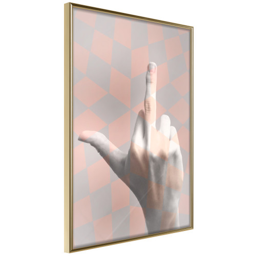 Poster Middle Finger