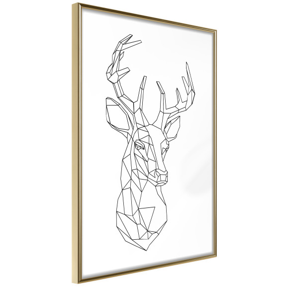 Poster Minimalist Deer