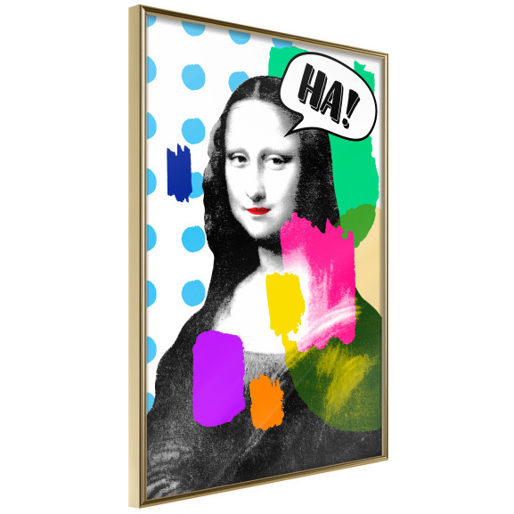 Poster Mona Lisa's Laughter