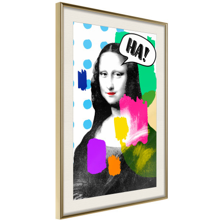 Poster Mona Lisa's Laughter-01