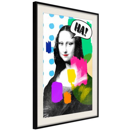 Poster Mona Lisa's Laughter-01