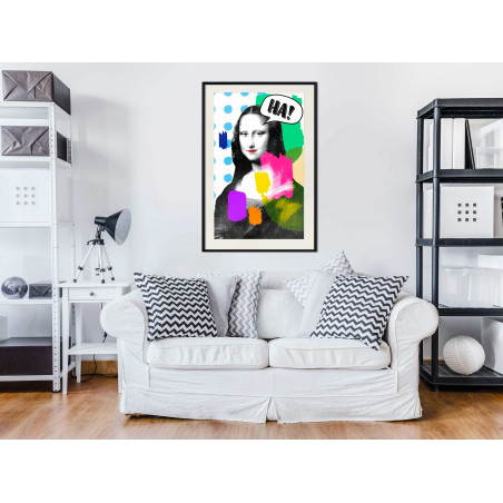 Poster Mona Lisa's Laughter-01