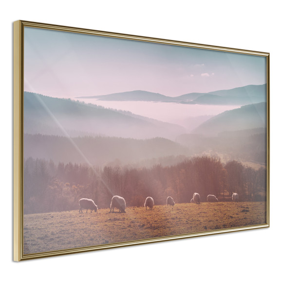 Poster Mountain Pasture