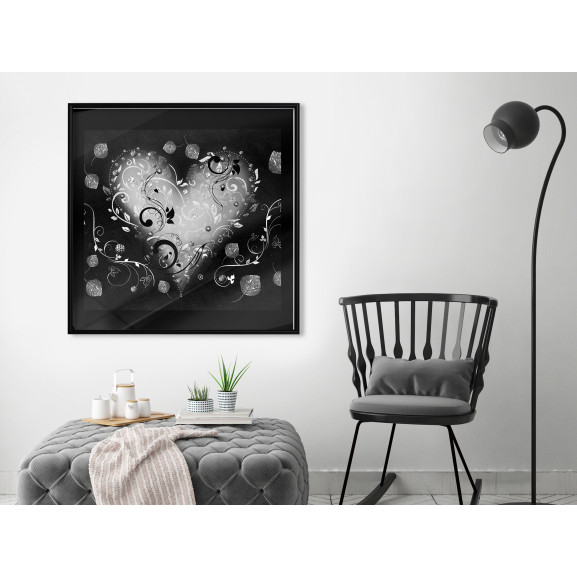 Poster Ornamented Heart