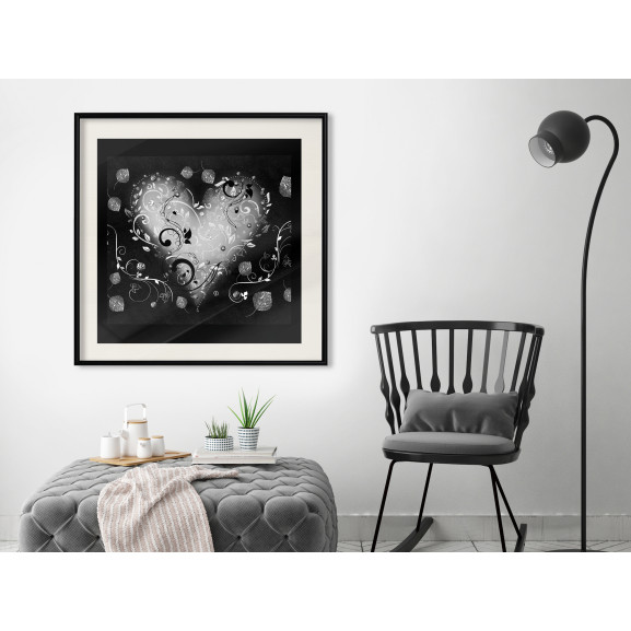 Poster Ornamented Heart