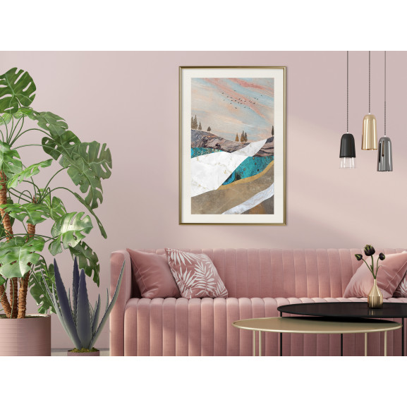 Poster Painted Landscape