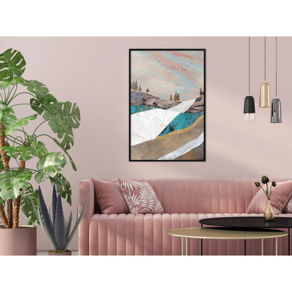 Poster Painted Landscape