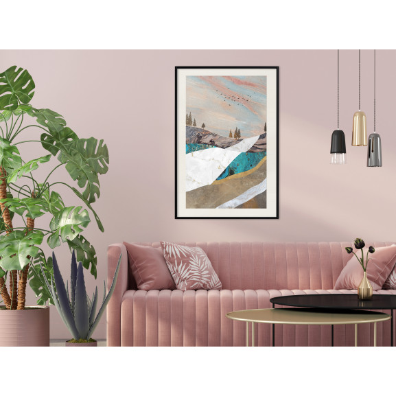 Poster Painted Landscape