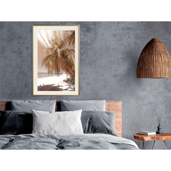 Poster Paradise in Sepia