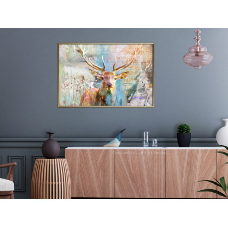Poster Pastel Deer-01