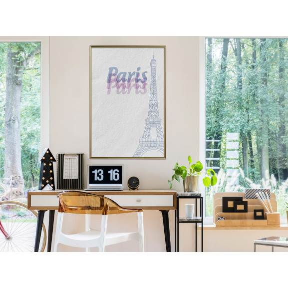 Poster Pastel Paris