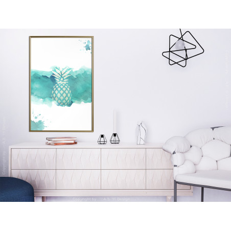 Poster Pastel Pineapple-01