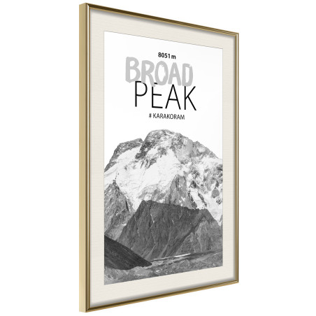 Poster Peaks of the World: Broad Peak-01