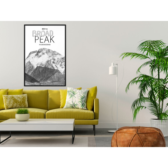 Poster Peaks of the World: Broad Peak