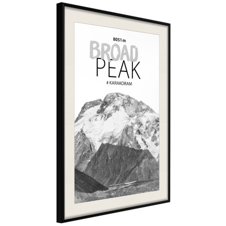 Poster Peaks of the World: Broad Peak-01
