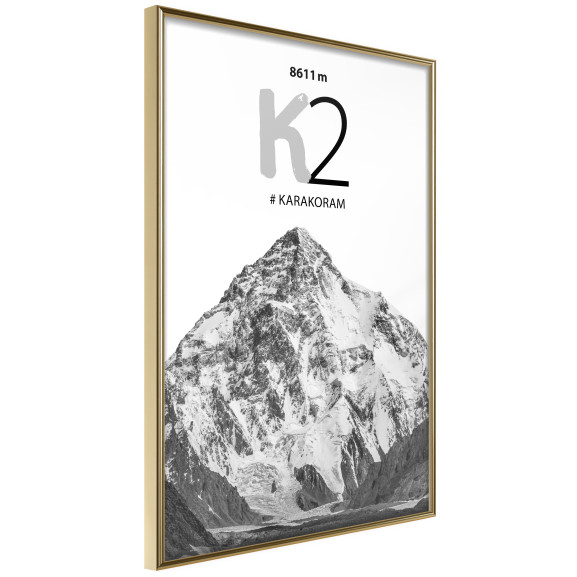 Poster Peaks of the World: K2