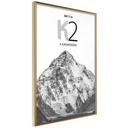 Poster Peaks of the World: K2-01