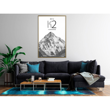Poster Peaks of the World: K2-01