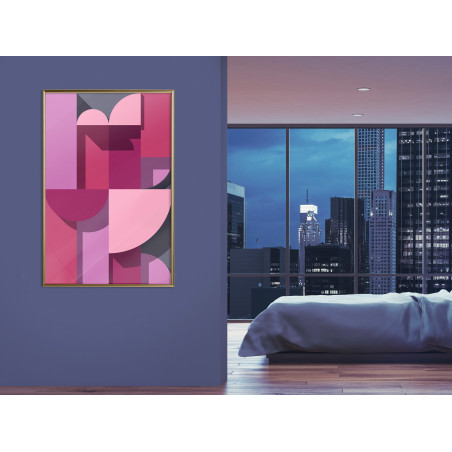 Poster Pink Geometry-01