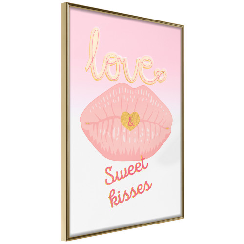 Poster Pink Kisses