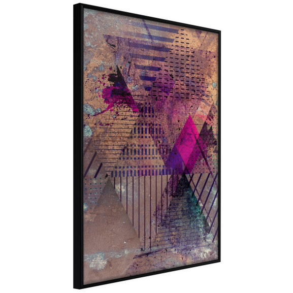 Poster Pink Patchwork I