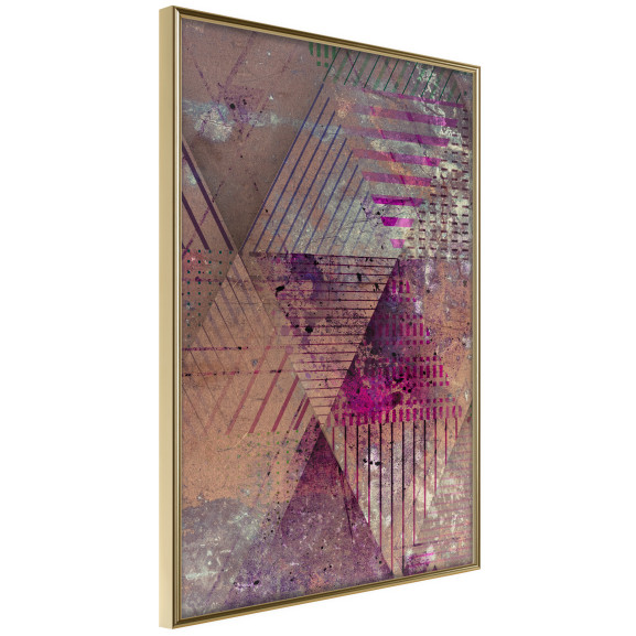 Poster Pink Patchwork II